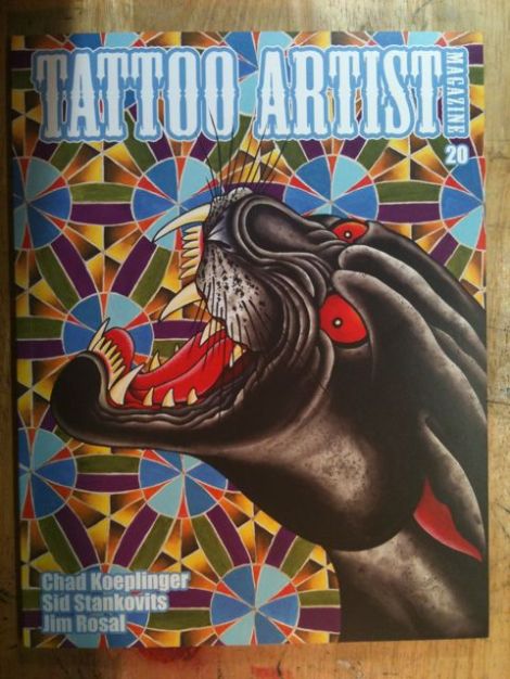 Next issue of tattoo artist magazine. by Chad Koeplinger, in full effect.